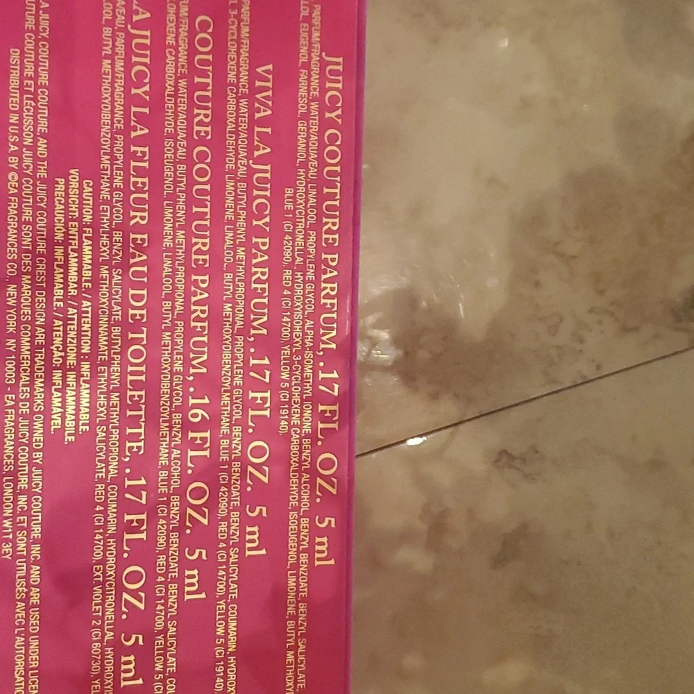 Juicy Couture Gift/Storage Box